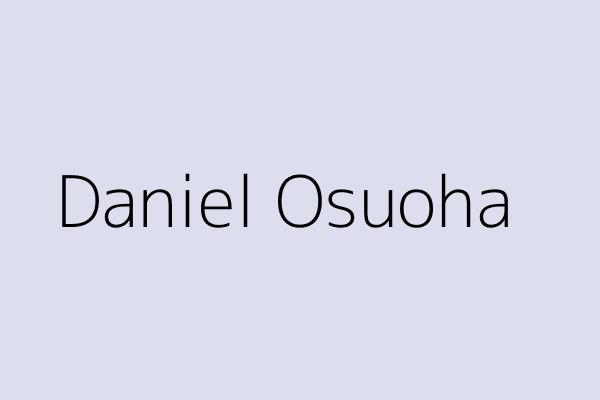 Daniel Osuoha